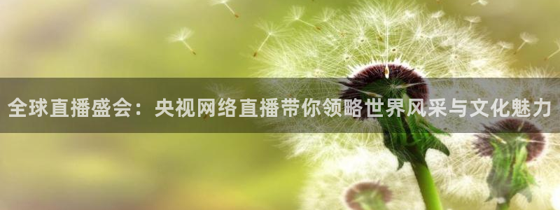 极速体育视频直播：全球直播盛会：央视网络直播带你领略世界风采与文化魅力